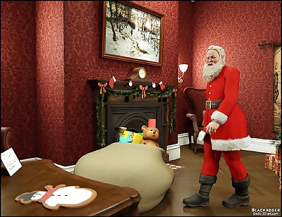 blackadder Santa to cumming
